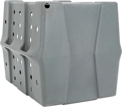Dakota 283 Crate - Canine Rough and Tough Economy Kennel (Dark Granite, Large)