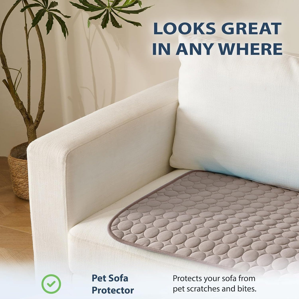 MICROCOSMOS Summer Cooling Mat & Sleeping Pad- Water Absorption Top, Materials Safe, Easy Carry, EZ