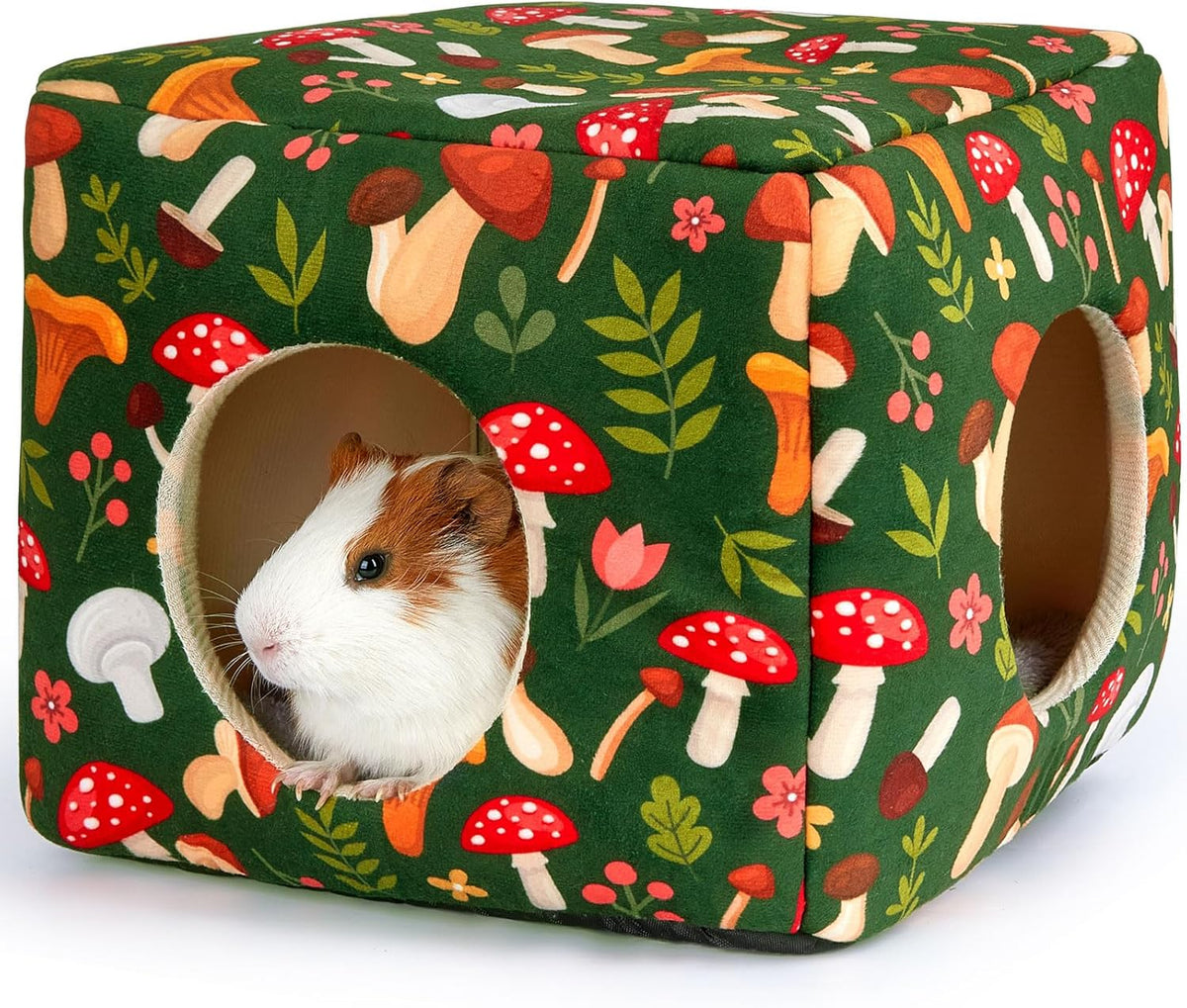 Bienbee Guinea Pig Hideout, Washable Guinea Pigs House Cozy Guinea Pigs Bed for Small Pet
