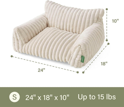 Cute Couch Bed for Pets, Supportive Cat Sofa for Indoor Cats, Small Dog Sofa Bed for Small Dogs