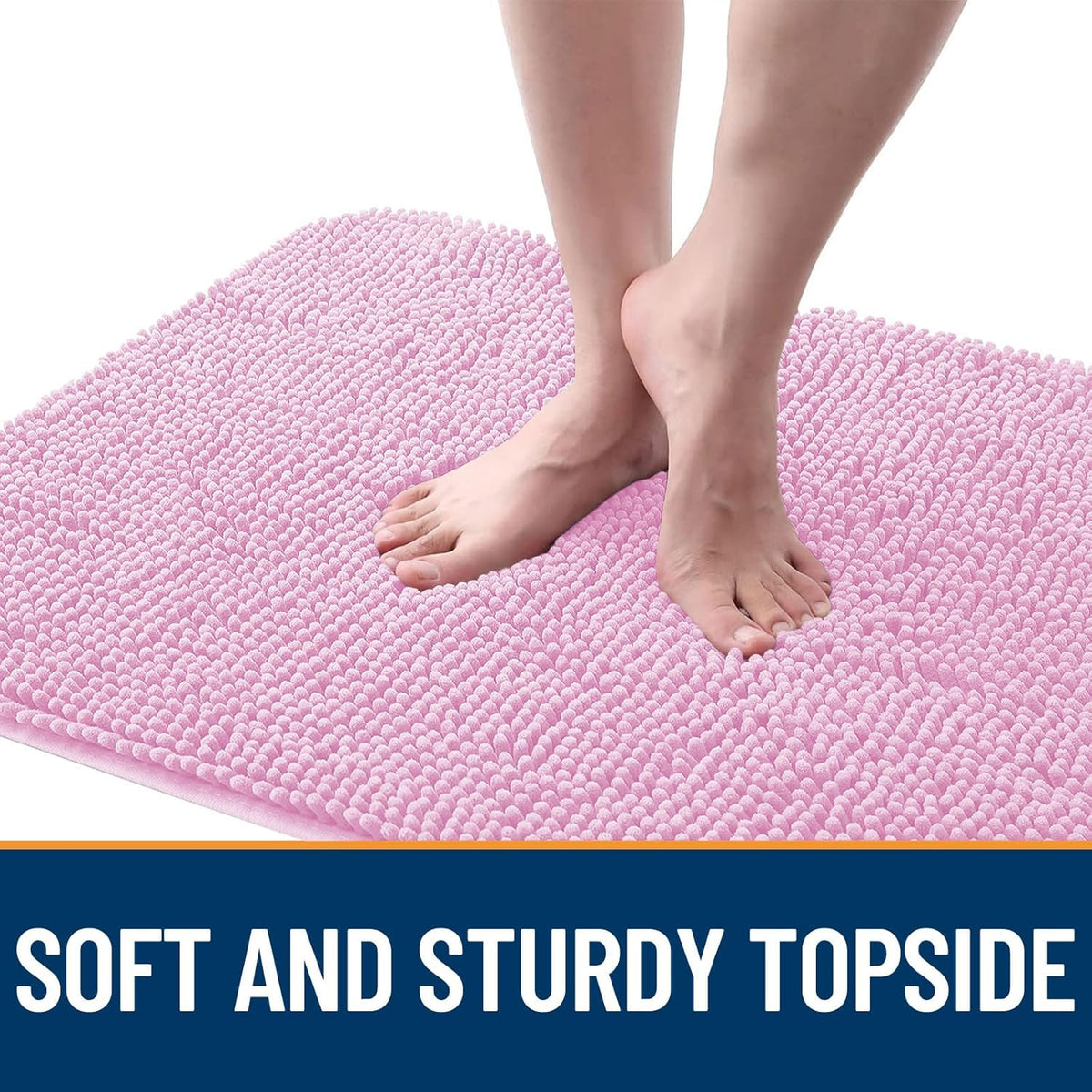 OLANLY Dog Door Mat for Muddy Paws 47x32, Absorbs Moisture and Dirt, Absorbent Non-Slip Washable