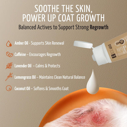 Tauro Pro Line Coat Growth Recovery Cream for Dogs & Cats – Strengthens Hair Roots & Boosts