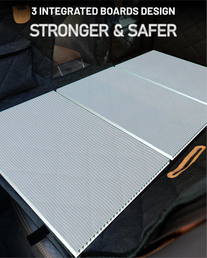 Back Seat Extender for Dog, Waterproof Dog Car Seat Cover for Back Seat, Hard Bottom Car Seat
