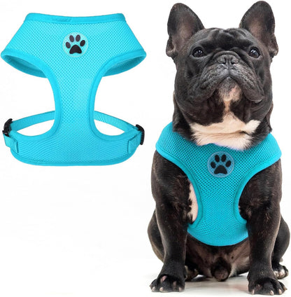 BINGPET No Pull Dog Harness,Soft Mesh Breathable All Weather Vest Harness,Safety Protection Design