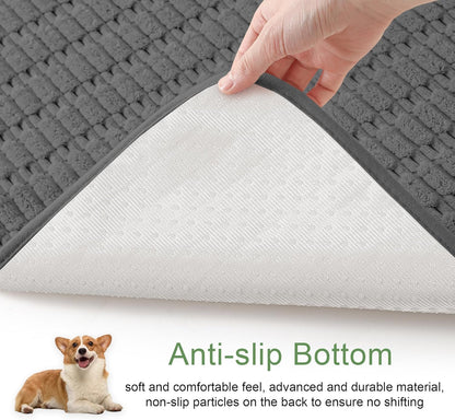 Washable Pee Pads for Dogs, 2 Pack Reusable Puppy Pads Dog Pads, Non-Slip Dog Pee Pads, Leakproof