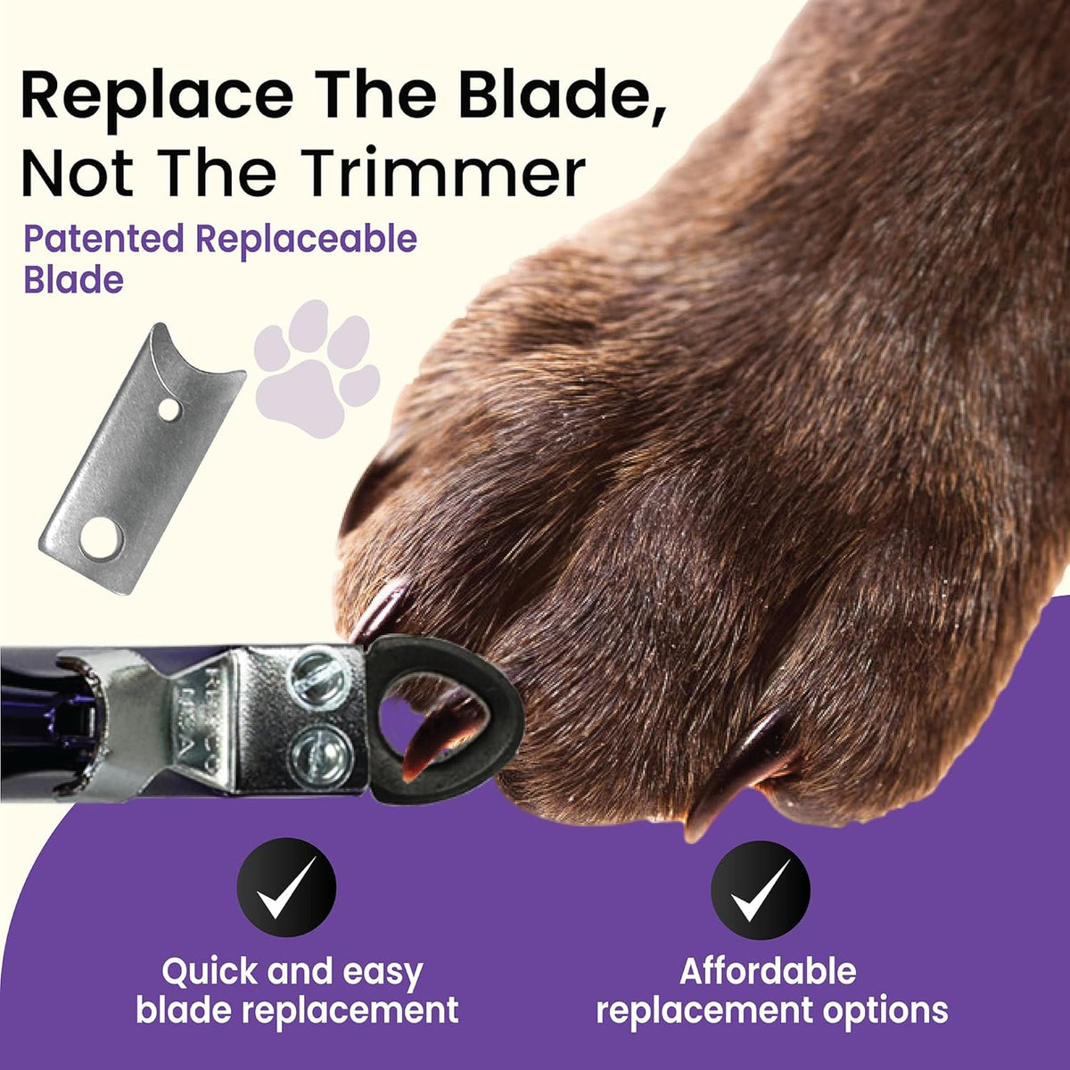 Resco Original Deluxe Dog, Cat, and Pet Nail/Claw Clippers. Best USA-Made Trimmer, More Colors &