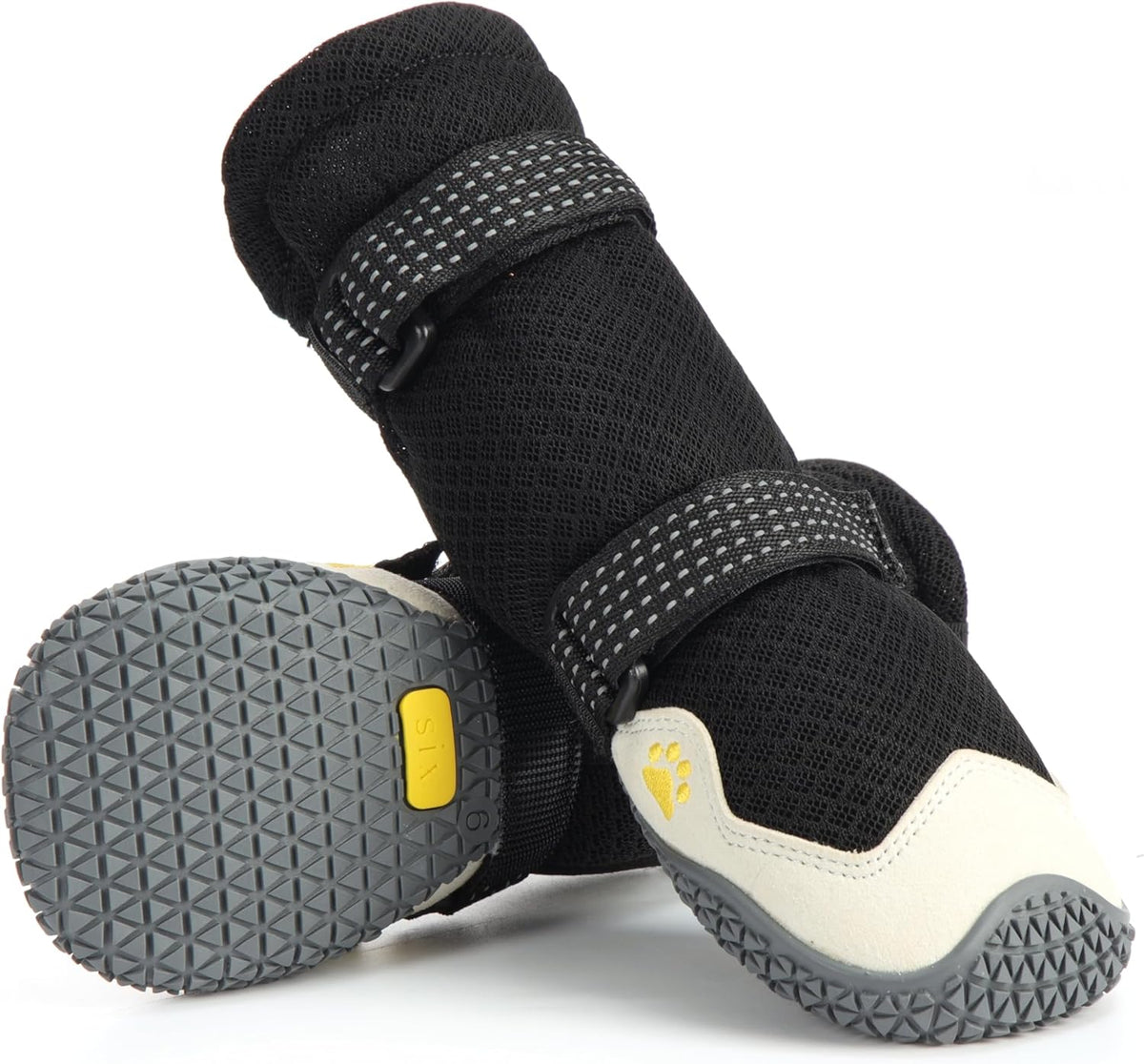 Dog Shoes for Hot Pavement Anti-Slip Dog Boots Waterproof Dog Shoes for Small to Large Dogs with