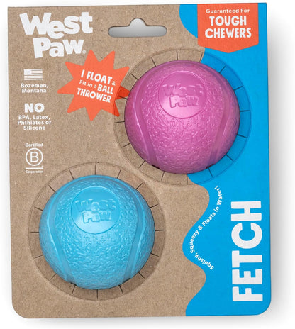 WEST PAW Boundr Ball Dog Fetch Toy – Bouncing Toys for Dogs, Fetch, Catch, Chewing, Play