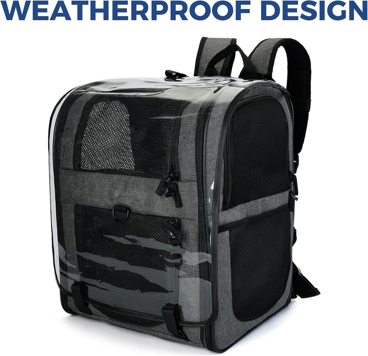 Apollo Walker Pet Carrier Backpack for Large/Small Cats and Dogs, Puppies, Safety Features and