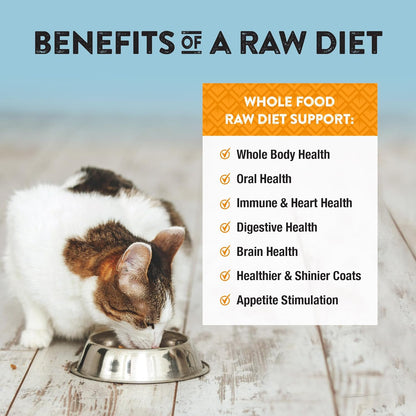 Northwest Naturals Freeze-Dried Duck Cat & Kitten Food, Grain-Free, Bite-Sized Nibbles. Healthy