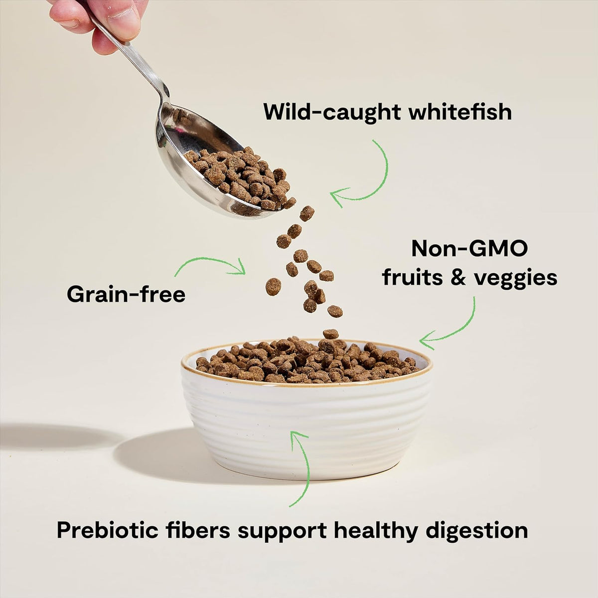 Open Farm Catch-of-The-Season Whitefish Grain-Free Dry Cat Food, Wild-Caught Fish Recipe with