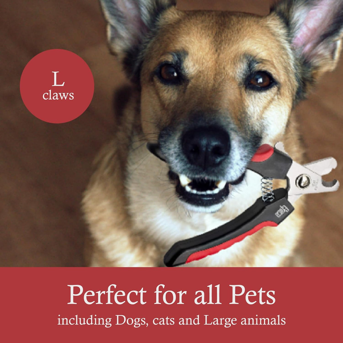 Epica Professional Dog Nail Clipper - Dog Nail Trimmer for Large Dogs - Easy and Safe Pets Grooming