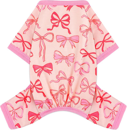 Dog Pajamas Small Sized Dogs Stretchable Summer Dog Clothes Pjs 4 Legs Girl Boy Cute Soft Puppy