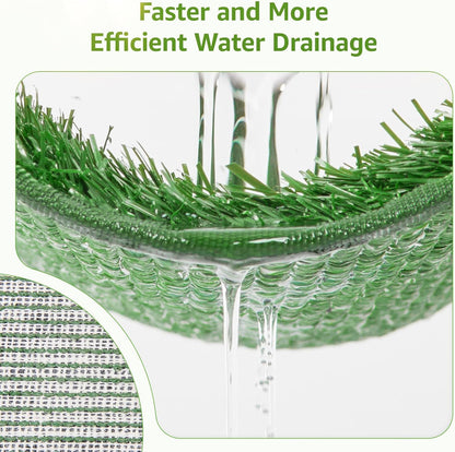 LOOBANI Dog Grass Pee Pads, Artificial Dog Grass Pads for Potty Tray, Fake Grass for Dogs to Pee