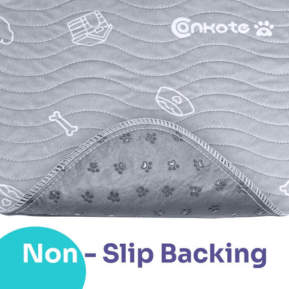 Washable Pee Pads for Dogs 2 Pack , 36"x41" Super Absorbent Reusable Puppy Pad Non-Slip Dog Playpen