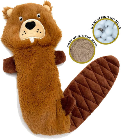 Jalousie 5 Pack Stuffingless Dog Crinkle Paper Toys Dog Toy Dog w/Durable Liner No Stuffing Dog Toy