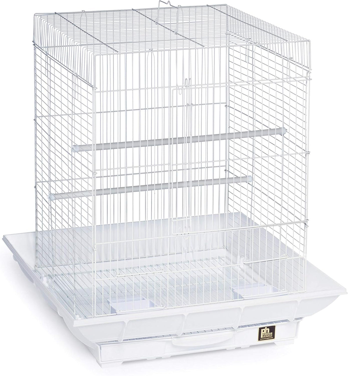 Prevue Hendryx SP850G/W Clean Life Cockatiel Cage, Green and White