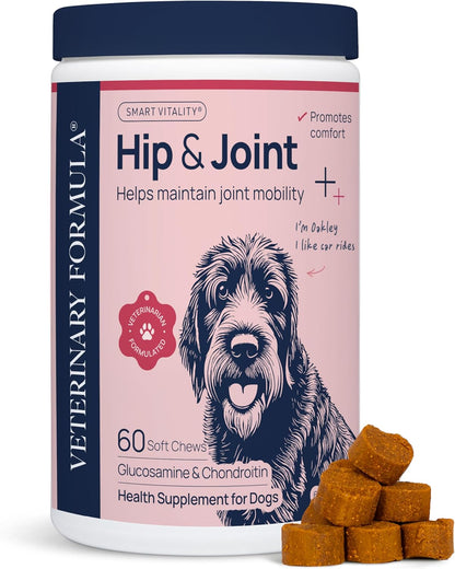 Veterinary Formula Smart Vitality Hip & Joint Supplement for Dogs with Glucosamine – Dog Joint