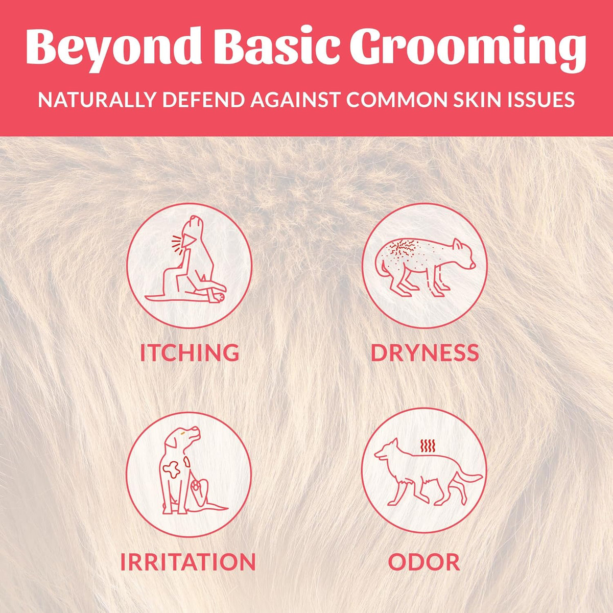 SKOUT'S HONOR Probiotic Pet Deodorizer Spray- Hydrating Daily-Use with Avocado Oil & Omega-3s