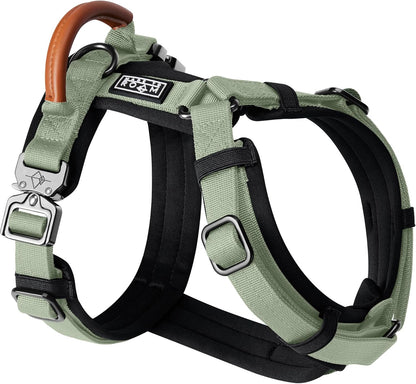 MADE TO ROAM Premium Explorer Harness - Y-Shaped Dog Harness with Adjustable Durable Nylon, Soft