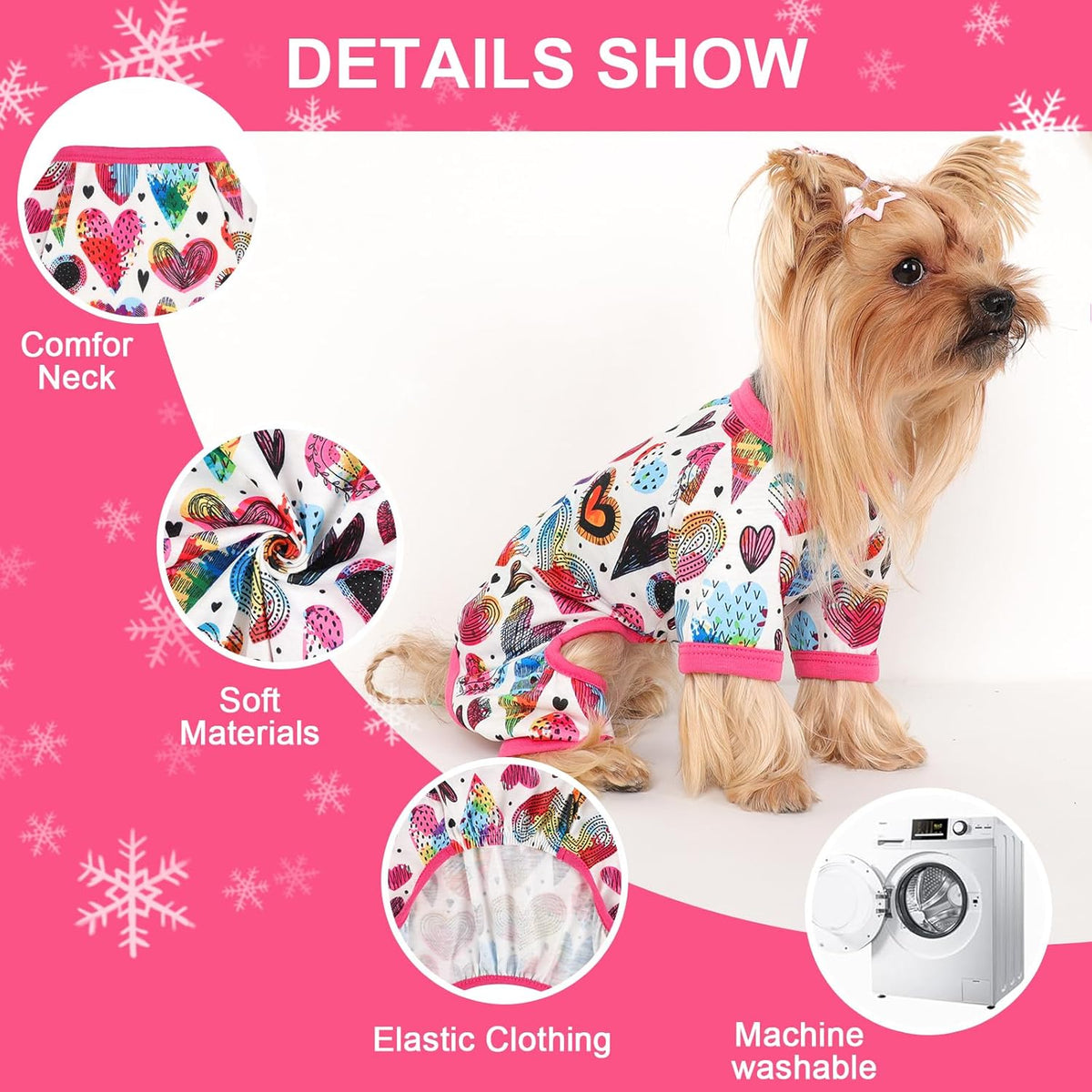 Dog Pajamas Small Sized Dogs Stretchable Summer Dog Clothes Pjs 4 Legs Girl Boy Cute Soft Puppy