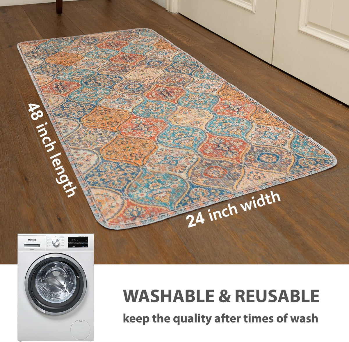 nunubaby Washable Pee Pads for Dogs, Stylish, Non-Slip and Leak-Proof Pee Pads. Reusable Potty Pads