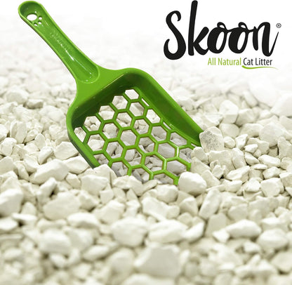 Skoon Cat Litter Pooper Skooper (1 Pack) - Wide Opening, Non-Clumping Litter Box Sifter Removes