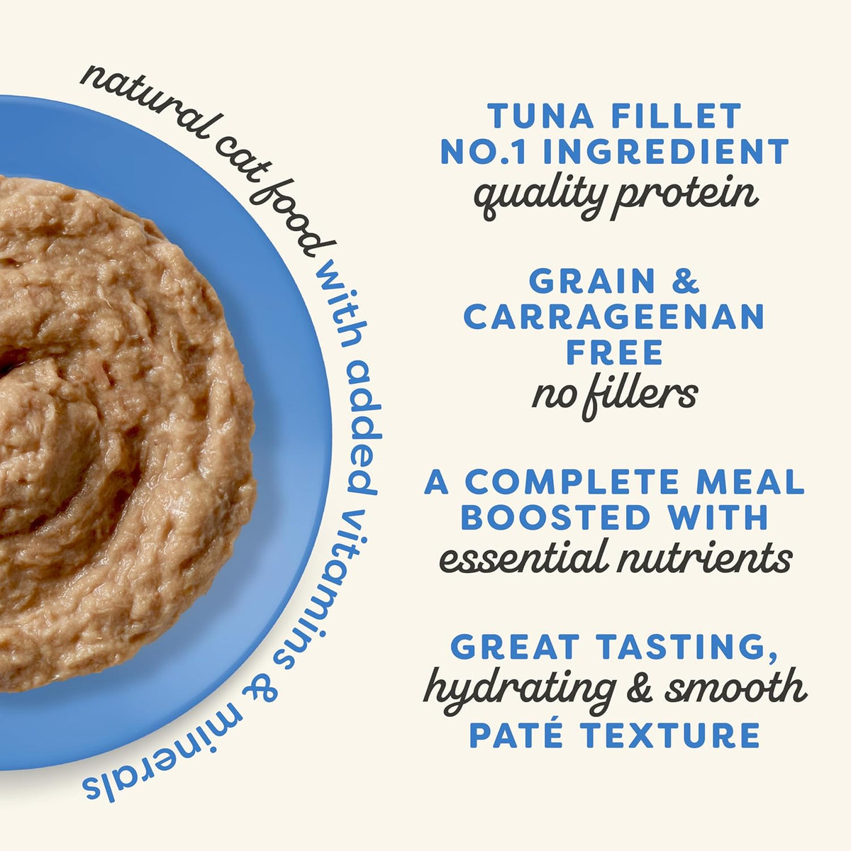 Applaws Vitality Wet Cat Food Paté, Natural Canned Cat Food, Wet Food for Cats with Added Vitamins