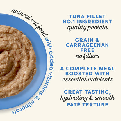 Applaws Vitality Wet Cat Food Paté, Natural Canned Cat Food, Wet Food for Cats with Added Vitamins