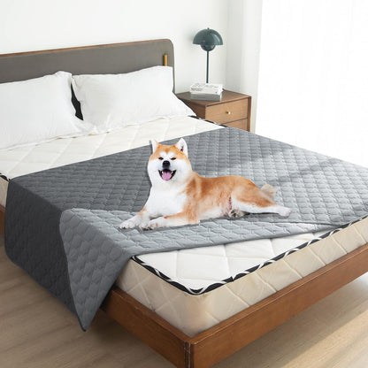 gogobunny 100% Double-Sided Waterproof Dog Bed Cover Pet Blanket Sofa Couch Furniture Protector for