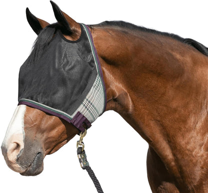 Kensington 90% UV Fly Mask CatchMask UViator - Without Ears & Forelock Freedom Web Trim Size: L-Avg