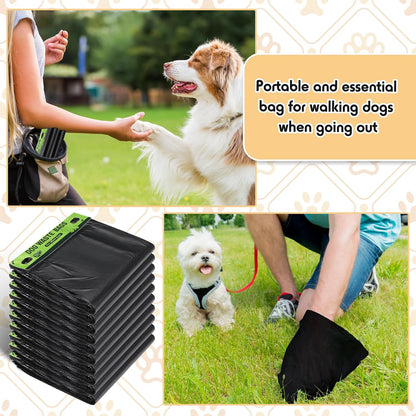 Ireer 5000 Pcs 50 Counts 5000 Pcs Header Bag Bulk Dog Pet Waste Bags Poop Easy Single Pull for Poop