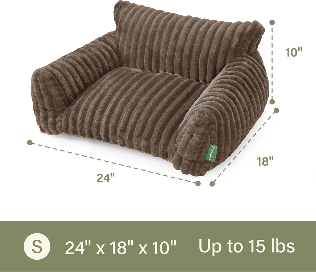 Cute Couch Bed for Pets, Supportive Cat Sofa for Indoor Cats, Small Dog Sofa Bed for Small Dogs