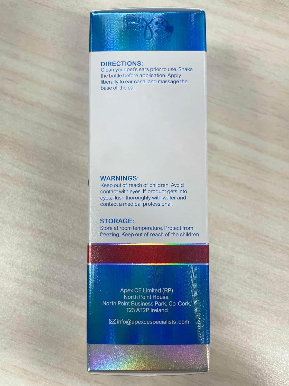 Dog Ear Infection Treatment, Cat & Dog Ear Cleaner for Itchy Relief, Antiseptic,Waxing,Cleansing