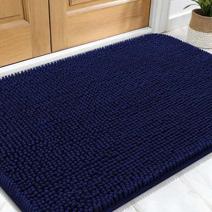 OLANLY Dog Door Mat for Muddy Paws 34x21, Absorbs Moisture and Dirt, Absorbent Non-Slip Washable