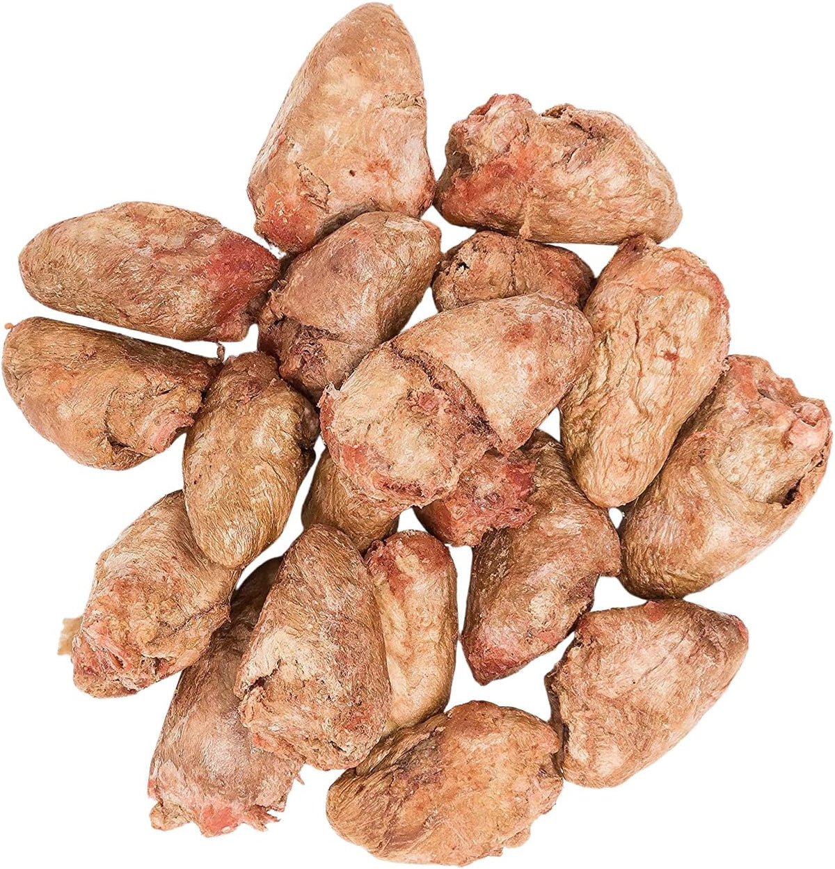 hotspot pets Freeze Dried Chicken Hearts for Cats & Dogs - 1LB BIG BAG- Made in USA -Single