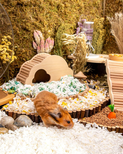 Niteangel Aspen Shaving Hamster Beddings for Syrian Dwarf Hamster Gerbil Mice Degu Rat Rabbit Bunny