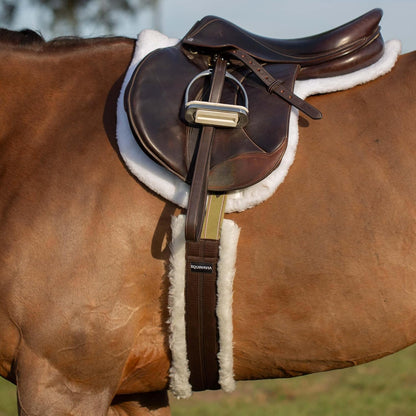Equinavia Eidsvoll Close Contact English Saddle Pad | Horse Saddle Pad with Shock Absorbing Fleece