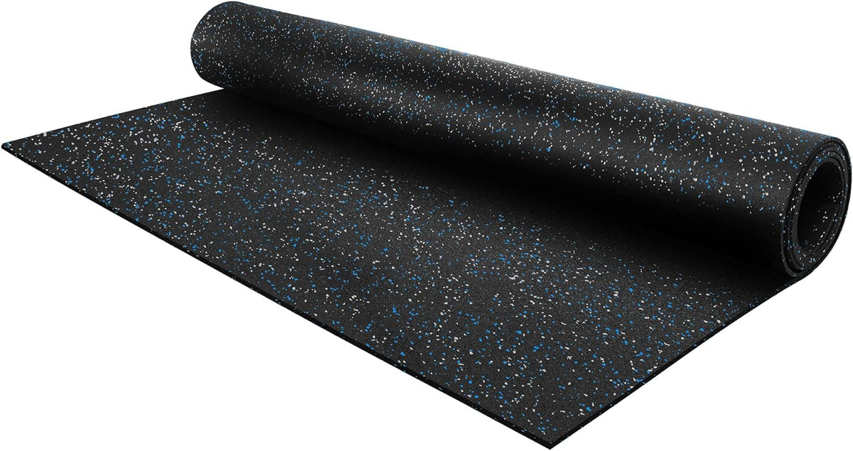 Flooring Inc's 1/4" Thick Tough Rubber Flooring Roll | Flexible Recycled Rubber Floor Mats for Home