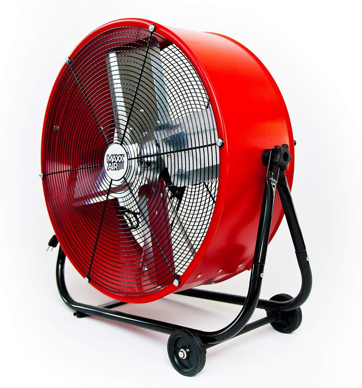 Maxx Air 24" Industrial Fan Heavy Duty - Rugged Drum Fan for Workshop - Powerful Shop Fans Heavy
