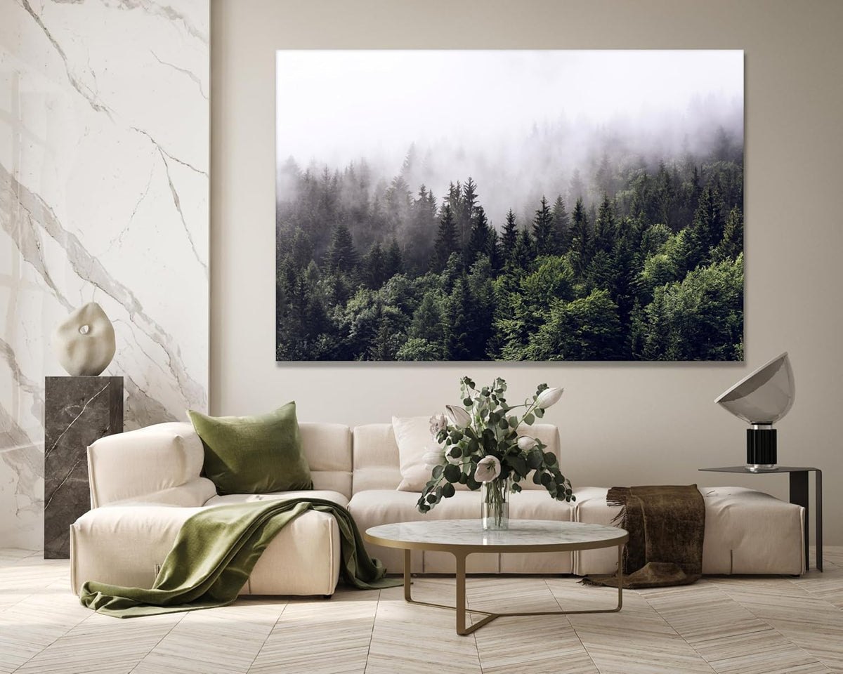 Nature Wall Art Prints - Ocean Forest Mountain Lake Canvas Landscapes - Small to Extra Large Living
