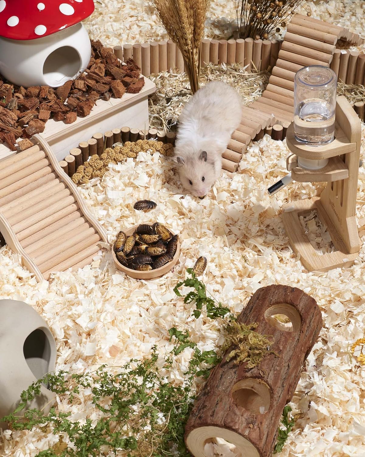 Niteangel Small Animal Snack & Treats - Small Critter Natural Treat for Dwarf Syrian Hamsters
