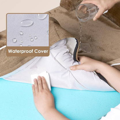 EHEYCIGA Orthopedic Dog Beds for Large Dogs, Waterproof Memory Foam Large Dog Bed with Sides