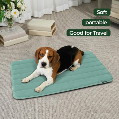 BALANCE Dog Crate Pad, Dog Foam Crate Mat Kennel Pad, Washable Water-Resistant Pet Bed Flat Dogs