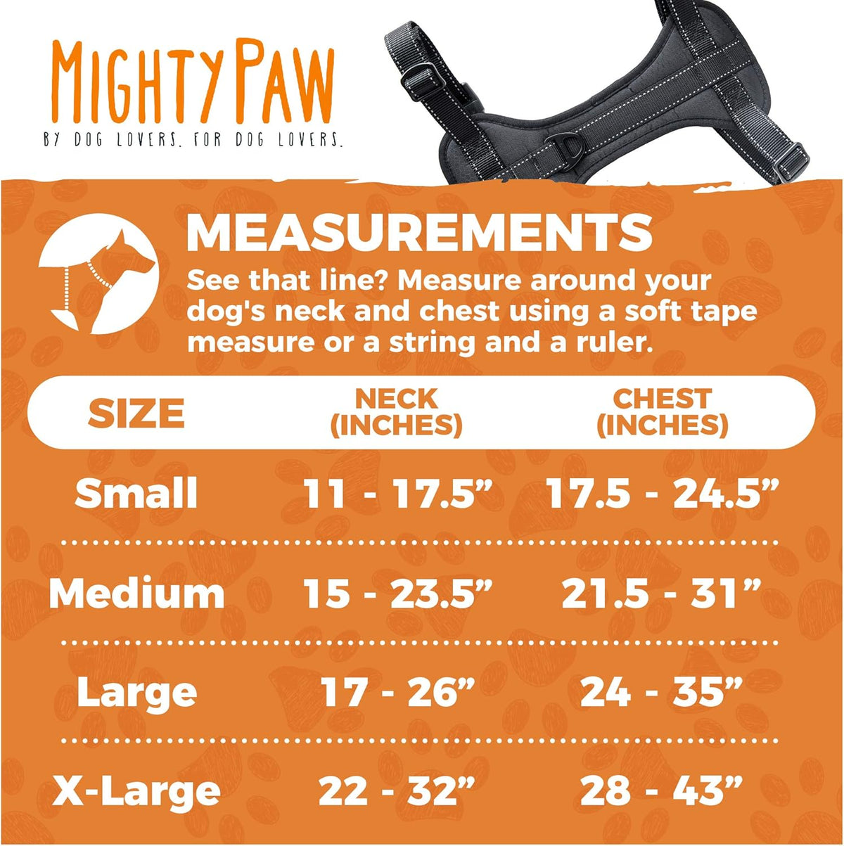 Mighty Paw Dog Car Harness - Vehicle Safety Gear - 2 Leash Attachment - Adjustable Straps