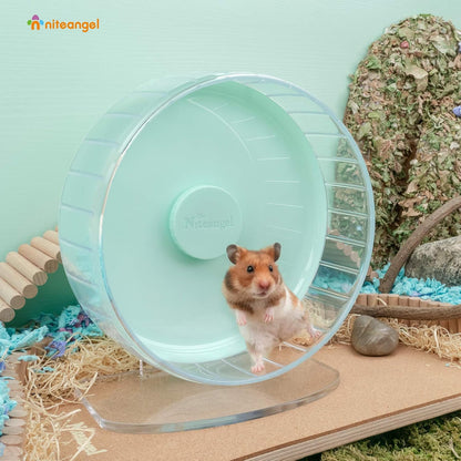 Niteangel Super-Silent Hamster Exercise Wheels: - Quiet Spinner Hamster Running Wheels with