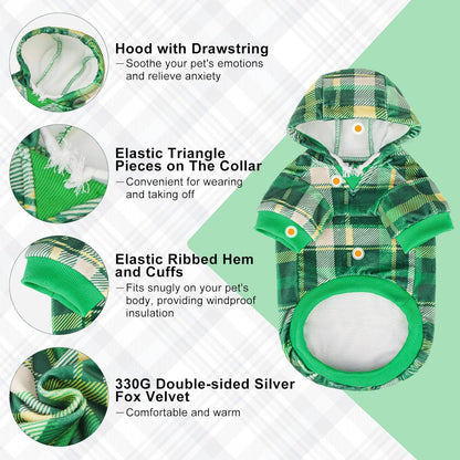 BEAUTYZOO Dog Hoodie Sweaters for Small Medium Large Size Dogs Girls Boys- Premium Quality, Ultra
