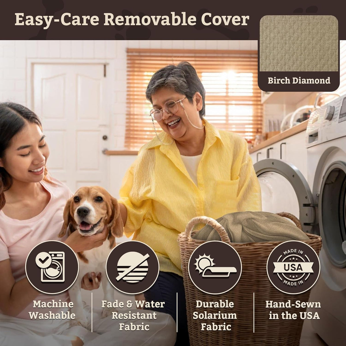 Snoozer Lookout I Car Seat - Dog Car Seats for Small Dogs, Puppy Booster Bed for Small & Medium