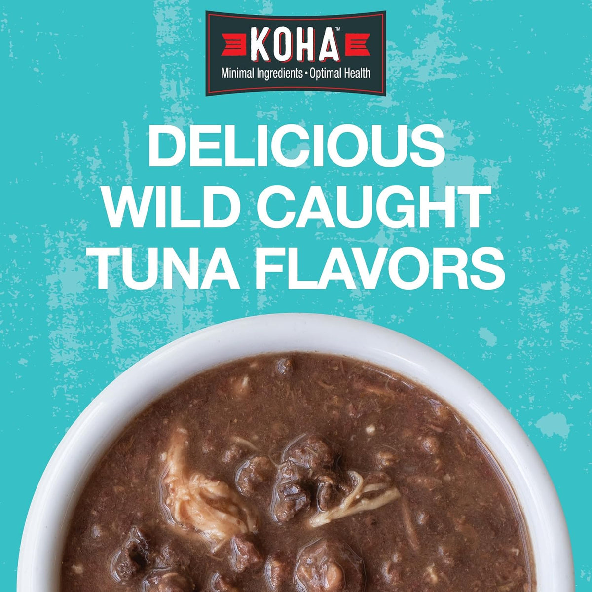 KOHA Poké Bowl Cat Variety Pack, Wet Cat Food in Gravy - 7 Flavors - Tuna Combinations of Salmon