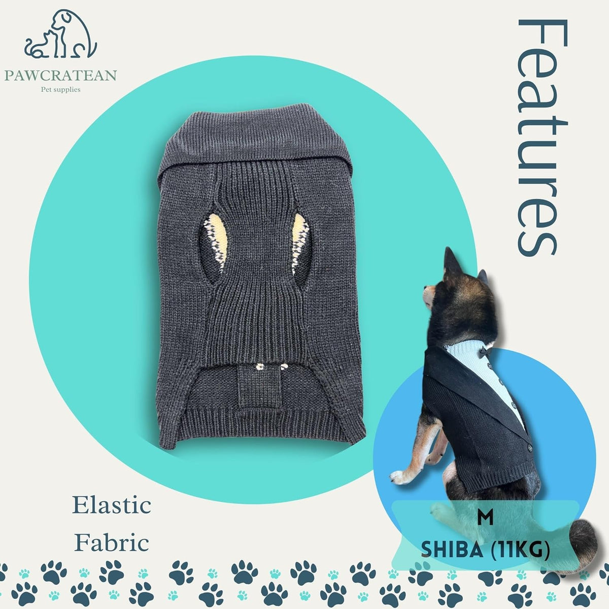 Cute Sweater for Dogs and Cats Soft Flannel Pet Outfit Warm and Cozy Animal Hoodie Small to Large